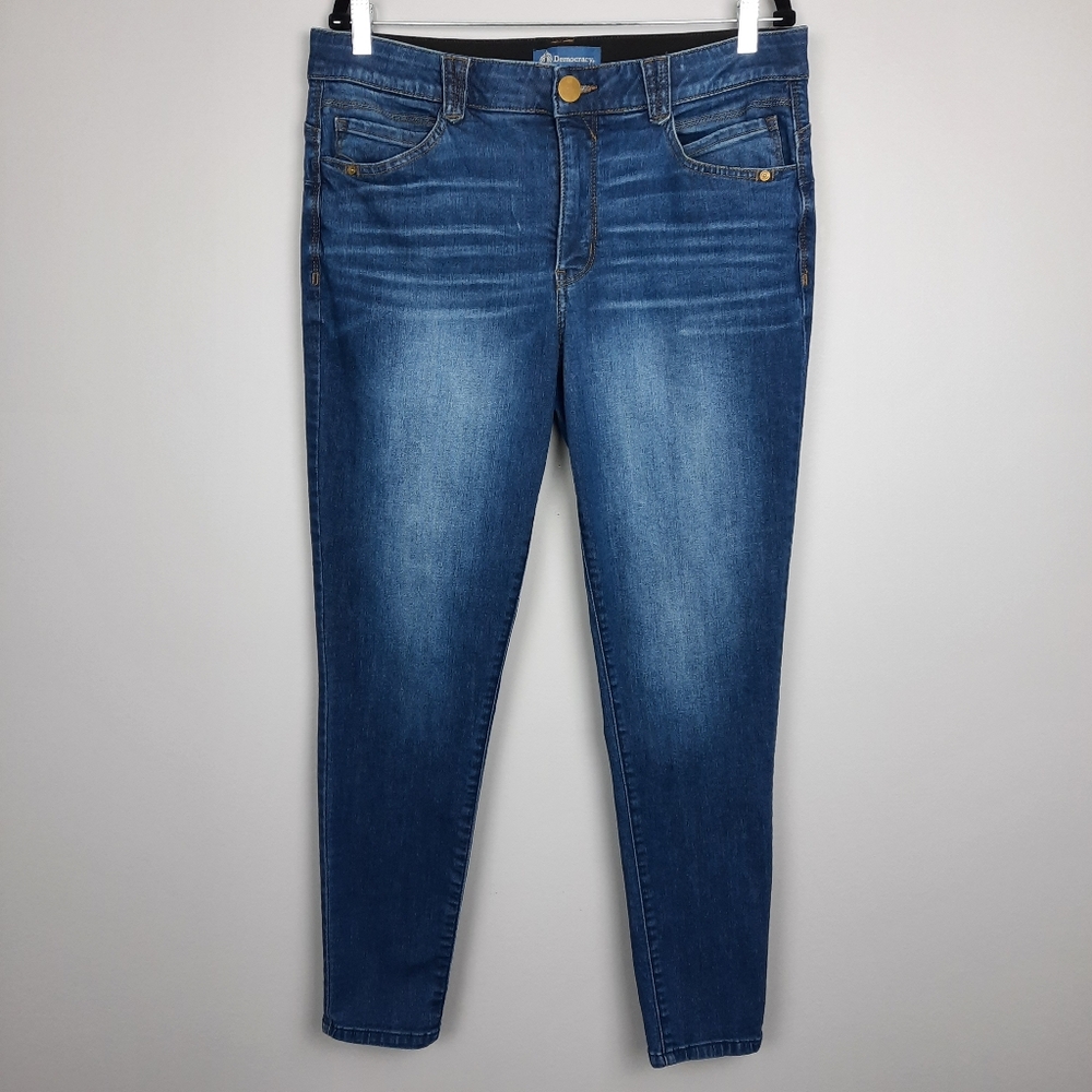 Democracy Absolution Comfort Waist Full Length Skinny Jeans size 16